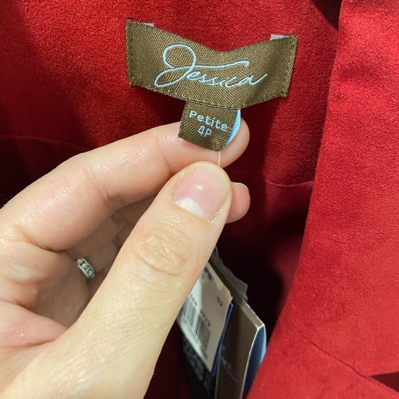 Brand new with tag red soft blazer. - Picture 2 of 3